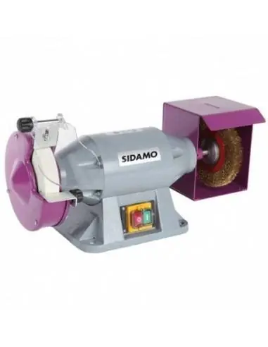 Touret meule - brosse TM 150 B D. 150 mm - 230V 520W - 20113102 - Sidamo Promotion