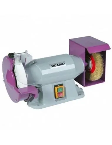 Pas Cher Touret meule - brosse TM 200 B D. 200 mm - 230V 900W - 20113104 - Sidamo