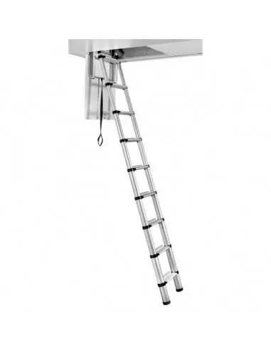 Échelle télescopique de grenier LOFT MINI 2,35 à 2,45 m – TEL-60324 – Telesteps Prix Bas