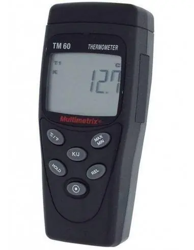 Thermomètre à sonde Thermocouple K/J TM 60 – P06236301 – Multimetrix Nouvel Arrivage