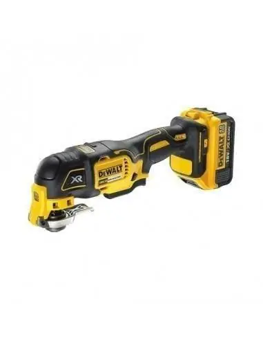 Outil multifonctions Multi-cutter XR 18V 4Ah Li-Ion Brushless - 32 accessoires - 2 batteries - coffret TSTAK - DCS355M2 - Dewalt Nouvelle Collection