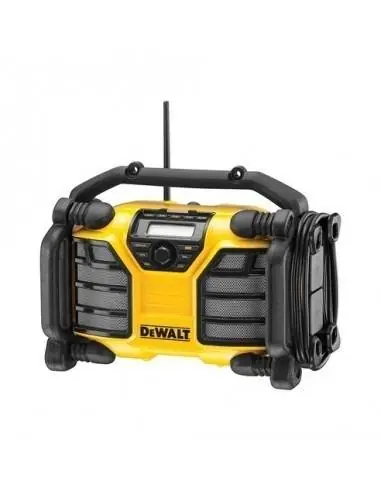Radio-chargeur sur secteur ou batteries XR 10.8V, 14.4V et 18V Li-Ion - sans batterie ni chargeur - DCR017 - Dewalt Haute Qualité