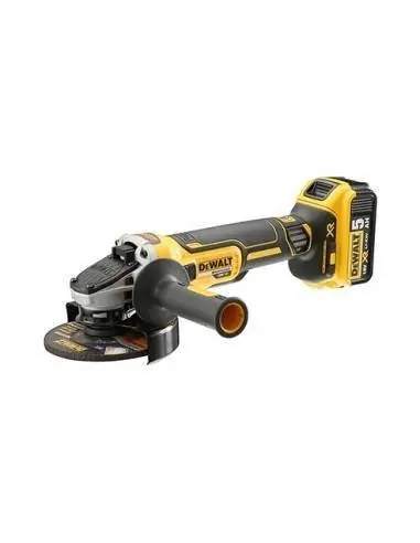 Meuleuse XR 18V 5Ah Li-Ion Brushless - 125mm - coffret TSTAK - DCG405P2 - Dewalt Certifié