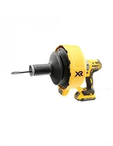 Prix Bas Nettoyant de canalisation XR 18V 2Ah Li-Ion - 1 batterie - DCD200D1 - Dewalt