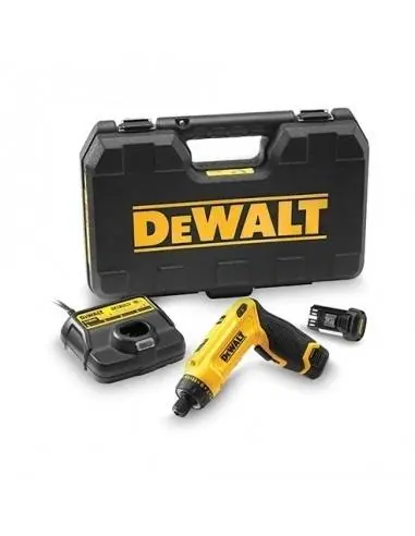 Acheter Direct Tournevis gyroscopique XR 7.2V 1Ah Li-Ion – 2 batteries – coffret – DCF680G2 – Dewalt
