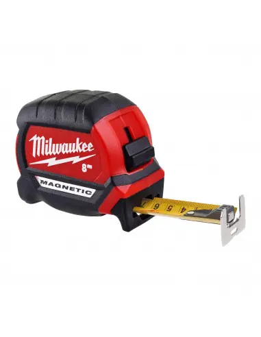 Mètre ruban magnétique 8m Premium 4932464600 – Milwaukee Offre Du Jour
