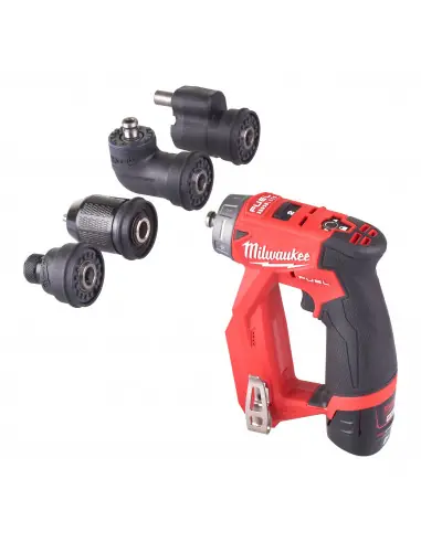 Perceuse visseuse à mandrin amovible 12V 2Ah M12 FDDXKIT-202X 4933464979 – Milwaukee Retour Gratuit