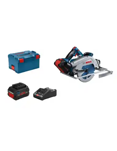 Scie circulaire 18V 8Ah BITURBO GKS 18V-68 GC L-BOXX 06016B5101 – Bosch Usine Directe