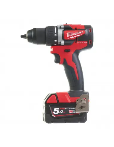 Perceuse visseuse 18V 5Ah Brushless M18 CBLDD-502C 4933464556 - Milwaukee Pas Cher