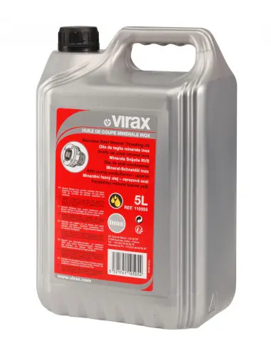 Bon Plan Huile de coupe minérale spécial inox 5 litres 110505 – Virax