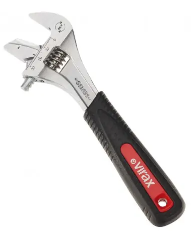 Authentique Clé à molette 10&Prime; à mors réversible 017032 – Virax