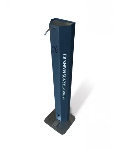 Distributeur à pédale de gel hydro alcoolique et de savon liquide sur socle DSTRB-5L Acheter En Ligne