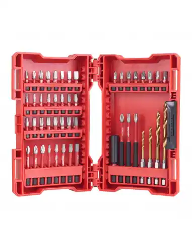 Meilleur Choix Coffret embouts et forets 48 pièces SHOCKWAVE IMPACT DUTY 4932430906 - Milwaukee