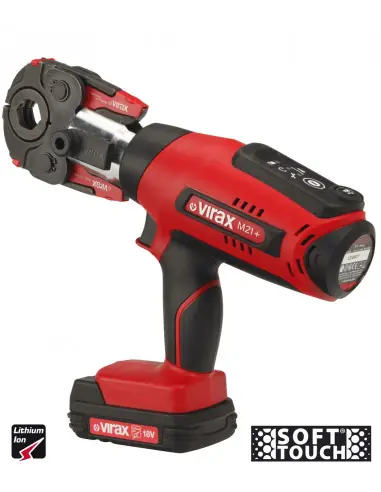 Presse à sertir électro-mécanique Viper M21+ 18V + inserts HA 16-20-26 253510 - Virax Acheter Direct