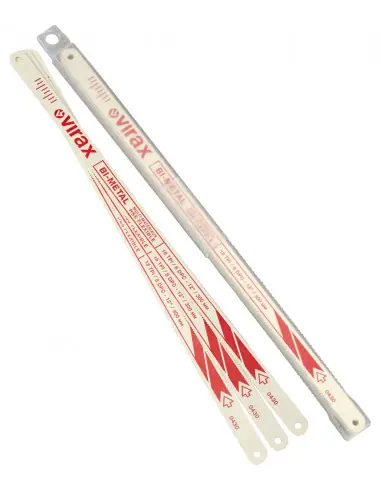 Paiement Sécurisé Pack de 100 lames de scie à main 10 dents/cm 043010 - Virax