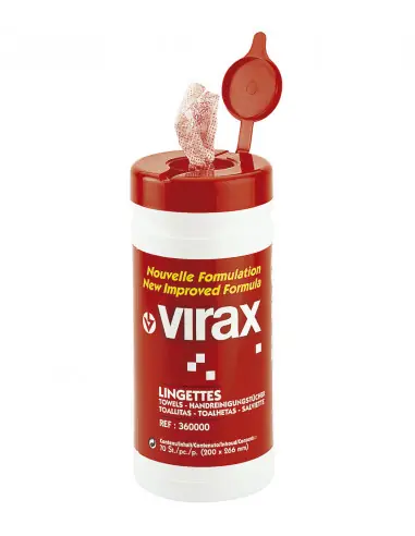 Achetez Aujourd&rsquo;hui Pot de 70 lingettes nettoyantes 360000 – Virax