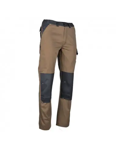 Pantalon de travail bicolore multipoches zéro métal Châtaigne/Gris sombre 1677 FORGERON – LMA Achetez Aujourd&rsquo;hui