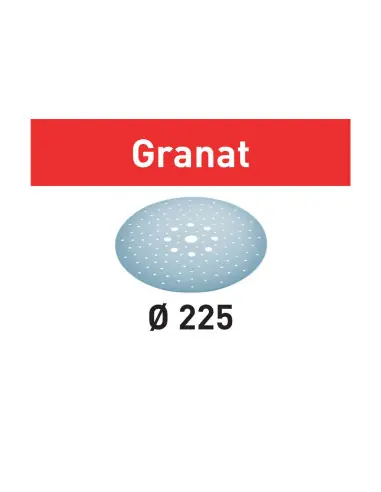 Abrasif STF D225/128 P240 GR/25 Granat 205663 – Festool Dernière Chance