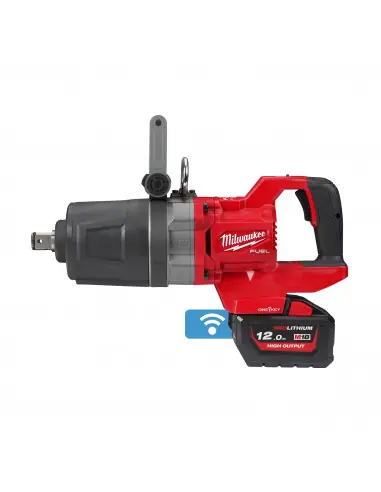 Commander Maintenant Boulonneuse à choc FUEL 18V 12Ah carré 1‘‘ M18 ONEFHIWF1DS-121C 4933472072 - Milwaukee