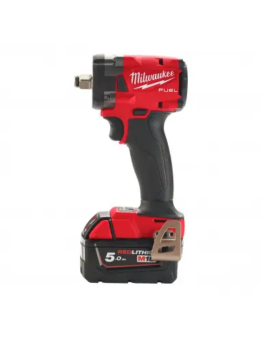 Boulonneuse à choc compacte FUEL 18V 5Ah carré 1/2‘‘ O‘RING M18 FIW2F12-502X 4933478444 - Milwaukee Seulement Aujourd'hui