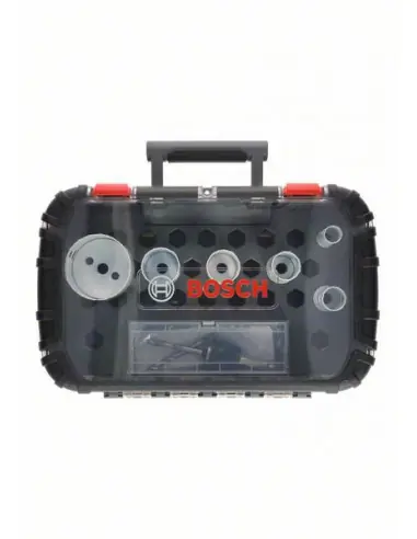 Coffret 6 scies trépans BIM Progressor Bois & Métal Ø19/25/30/35/40/68 mm 2608594191 - Bosch Nouvel Arrivage