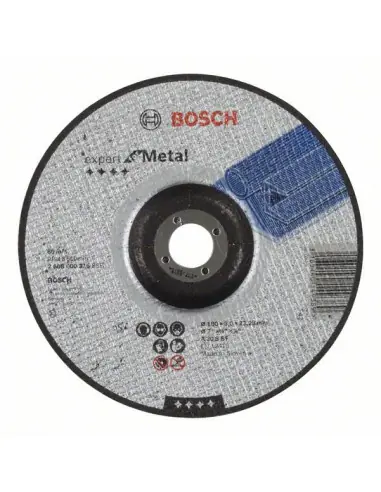 Satisfait Ou Remboursé Disque à tronçonner à moyeu déporté Expert for Metal 180x3 mm 2608600316 - Bosch