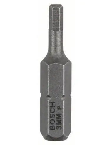 Expédié Aujourd'hui Pack 3 Embouts de vissage 6 pans creux extra-dure HEX 3.0 longueur 25 mm 2607001722 - Bosch