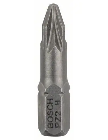 Pack 10 Embouts de vissage pozidriv extra-dure PZ2 longueur 25 mm 2607001559 - Bosch Prix Cassé