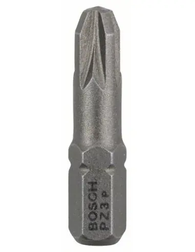 Pack 3 Embouts de vissage pozidriv extra-dure PZ3 longueur 25 mm 2607001562 - Bosch Réduction