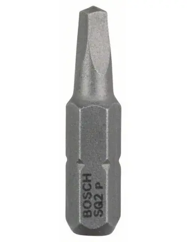 Pas Cher Pack 3 Embouts de vissage carrée conique femelle extra-dure R2 longueur 25 mm 2608521109 - Bosch