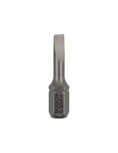 Bon Plan Pack 3 Embouts de vissage vis à tête fendue extra-dure S 0.5x4 longueur 25 mm 2607001457 - Bosch