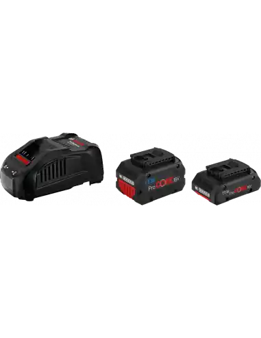 Nouveauté Pack batteries 18V ProCORE18V 4Ah + 5.5Ah + Chargeur GAL 1880 CV 1600A0214A - Bosch