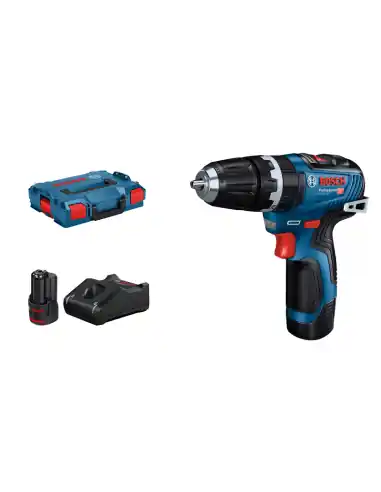 Perceuse visseuse à percussion GSB 12V-35 3Ah L-Boxx 06019J9000 - Bosch Commande En Gros