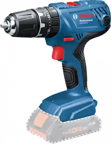Seulement Aujourd'hui Perceuse visseuse à percussion GSB 18V-21 Solo 06019H1176 - Bosch