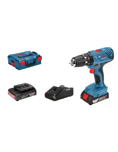 Seulement Aujourd'hui Perceuse visseuse à percussion GSB 18V-28 4Ah L-Boxx 06019E7107 - Bosch