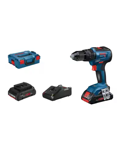 Prix Cassé Perceuse visseuse à percussion GSB 18V-55 4Ah ProCore L-Boxx 06019H5304 - Bosch