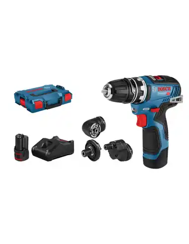Promotion Perceuse visseuse GSR 12V-35 FC 3Ah L-Boxx 06019H3000 - Bosch