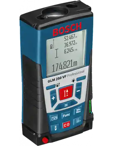 Authentique Télémètre laser GLM 250 VF + trépied BT 150 061599402J - Bosch
