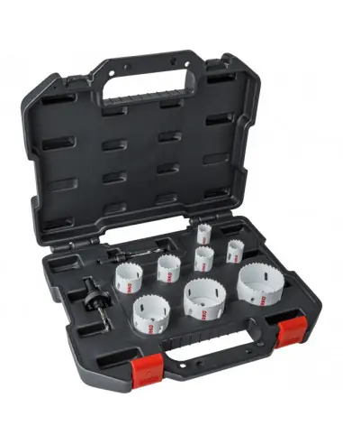 Coffret trépan bimétal 22-25-29-35-40-51-60-67 42800 - Erko Offre Limitée