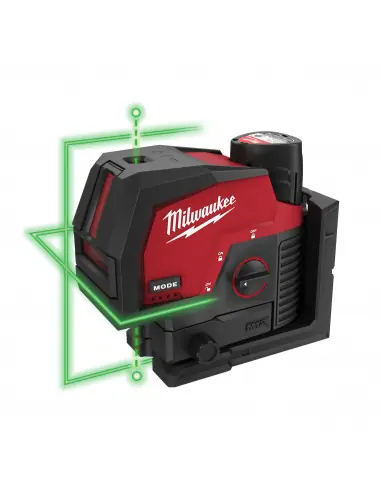 Prix Réduit Laser vert 2 lignes avec aplomb M12 CLLP-0C (machine seule) 4933478101 – Milwaukee
