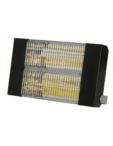 Certifié Chauffage radiant Infrarouge électrique 3000W époxy noir IRC3000CN - Sovelor