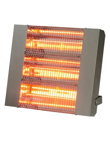 Chauffage radiant Infrarouge électrique 4500W inox IRC4500CI - Sovelor Prix Réduit