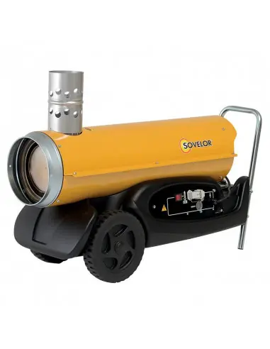 Seulement Aujourd'hui Chauffage mobile à air pulsé fuel 21 kW HPV20 - Sovelor
