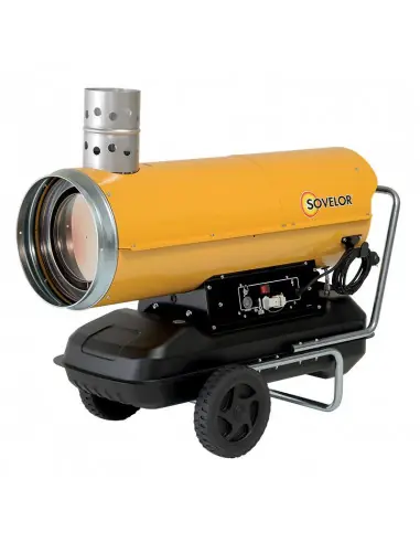 Chauffage mobile à air pulsé fuel 34 kW HPV35 - Sovelor Prix Promo