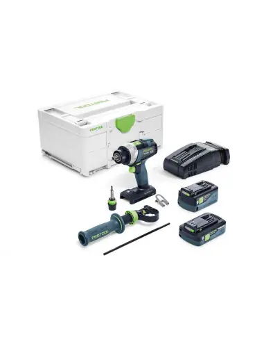 Nouvel Arrivage Perceuse-visseuse QUADRIVE TDC 18/4 5,2/4,0 I-Plus-SCA 576766 - Festool