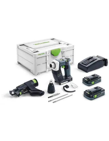Visseuse plaquiste DURADRIVE DWC 18-2500 HPC 4,0 I-Plus 576498 – Festool Super Prix