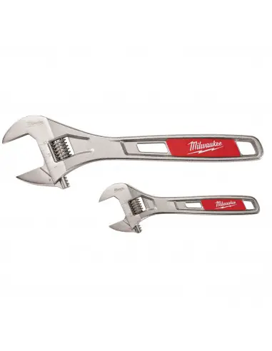 Pack 2 Clé à molette 150 + 200 mm 48227400 – Milwaukee Acheter En Ligne