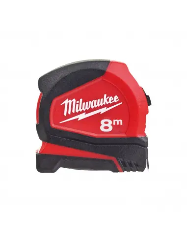 Mètre ruban 8m/25mm Compacte Pro 4932459594 – Milwaukee Usine Directe