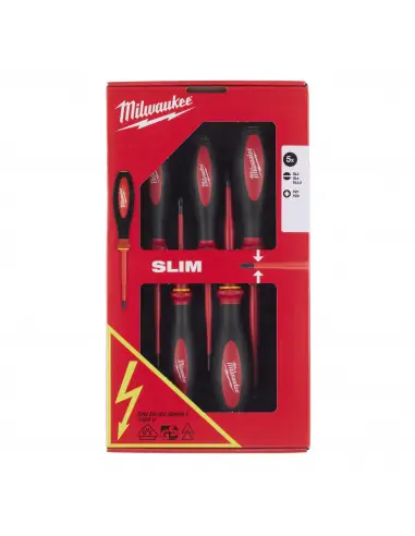 Jeu de 5 Tournevis VDE SLIM 4932471452 – Milwaukee Top Vente
