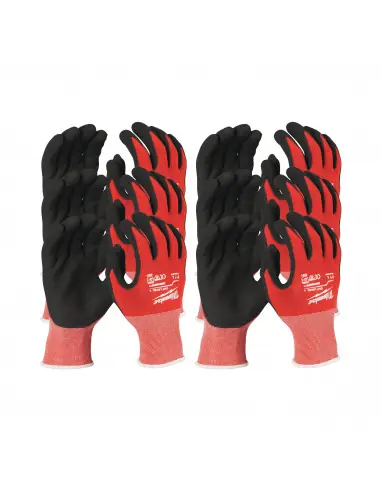 Pas Cher Gants anti coupe Niveau 1 Taille 9/L (par 12) 4932471615 – Milwaukee